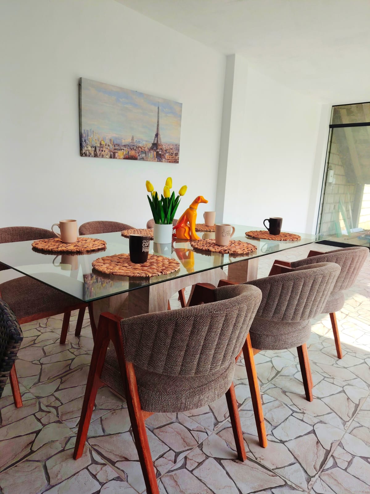 Comedor elegante interior